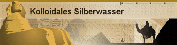 Kolloidales Silberwasser